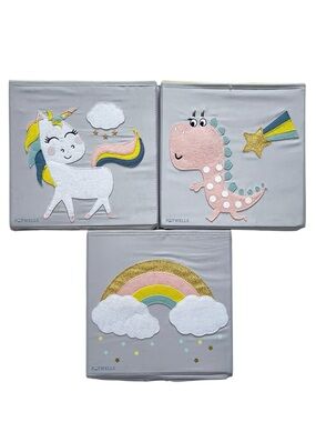 3 Potwells storage boxes with lids
